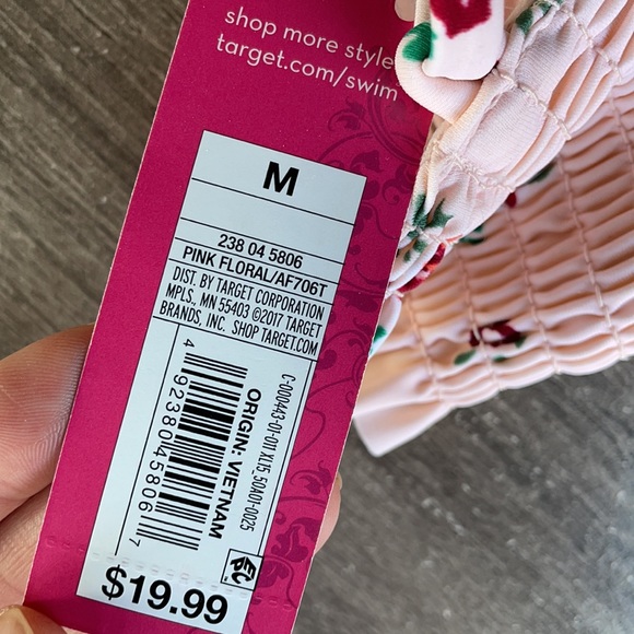 Floral Swim Top - Picture 4 of 4